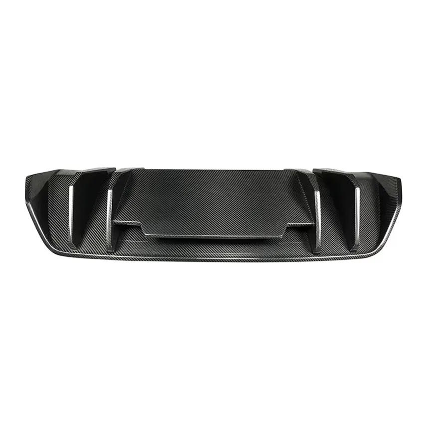 V Style Dry Carbon Fiber Front Body Kit for R8 Carbon Fiber With Car Bumper Lip Rear Wing Spoiler Rear Diffuser Lip